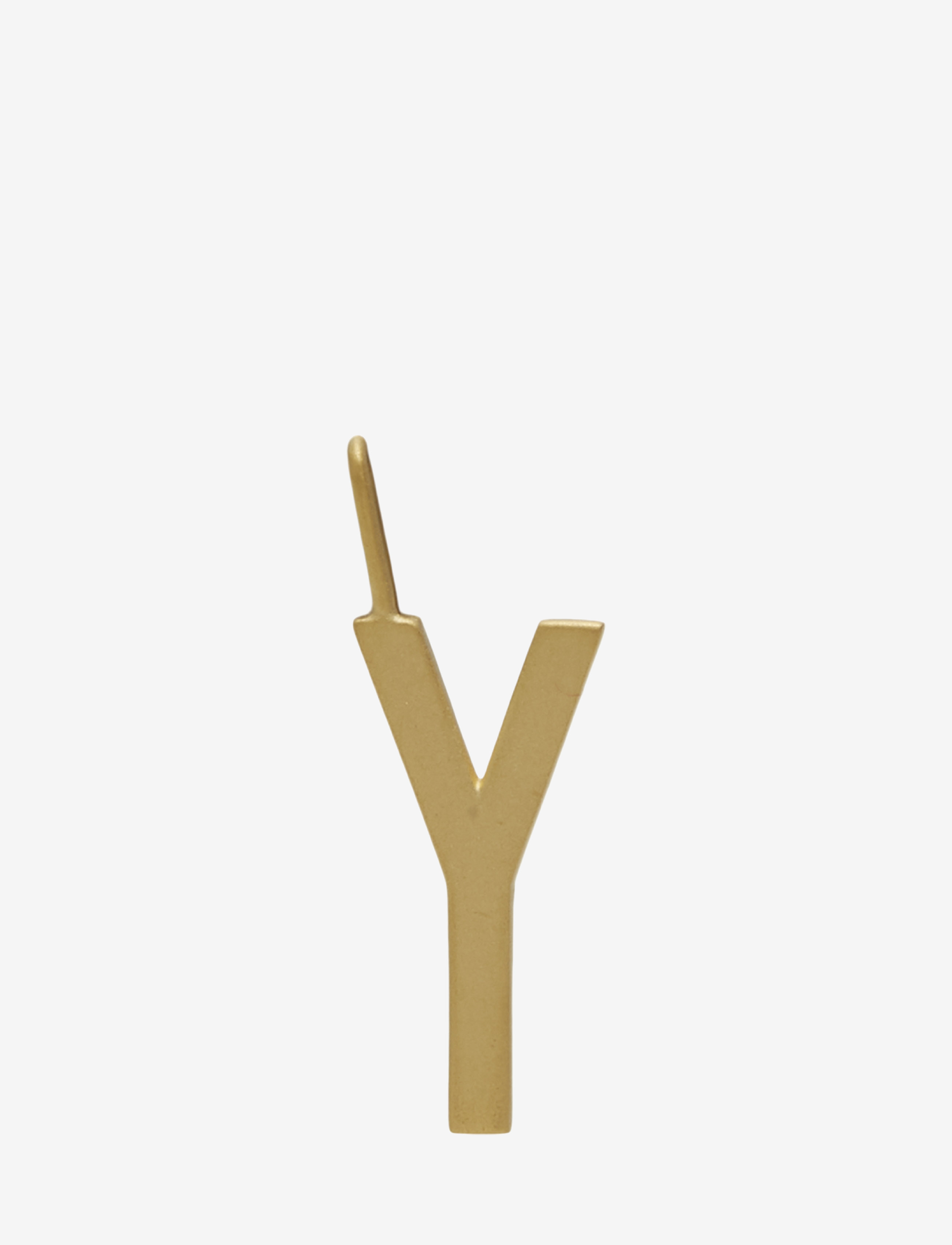 DESIGN LETTERS Letter For Initial Kette A-Z (18K Gold-Plated) Gold - 16 MM - Damen