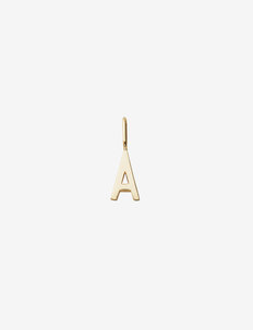 10mm 18k gold plated silver a-z, Design Letters