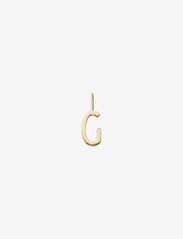 10mm 18k gold plated silver a-z - GOLD