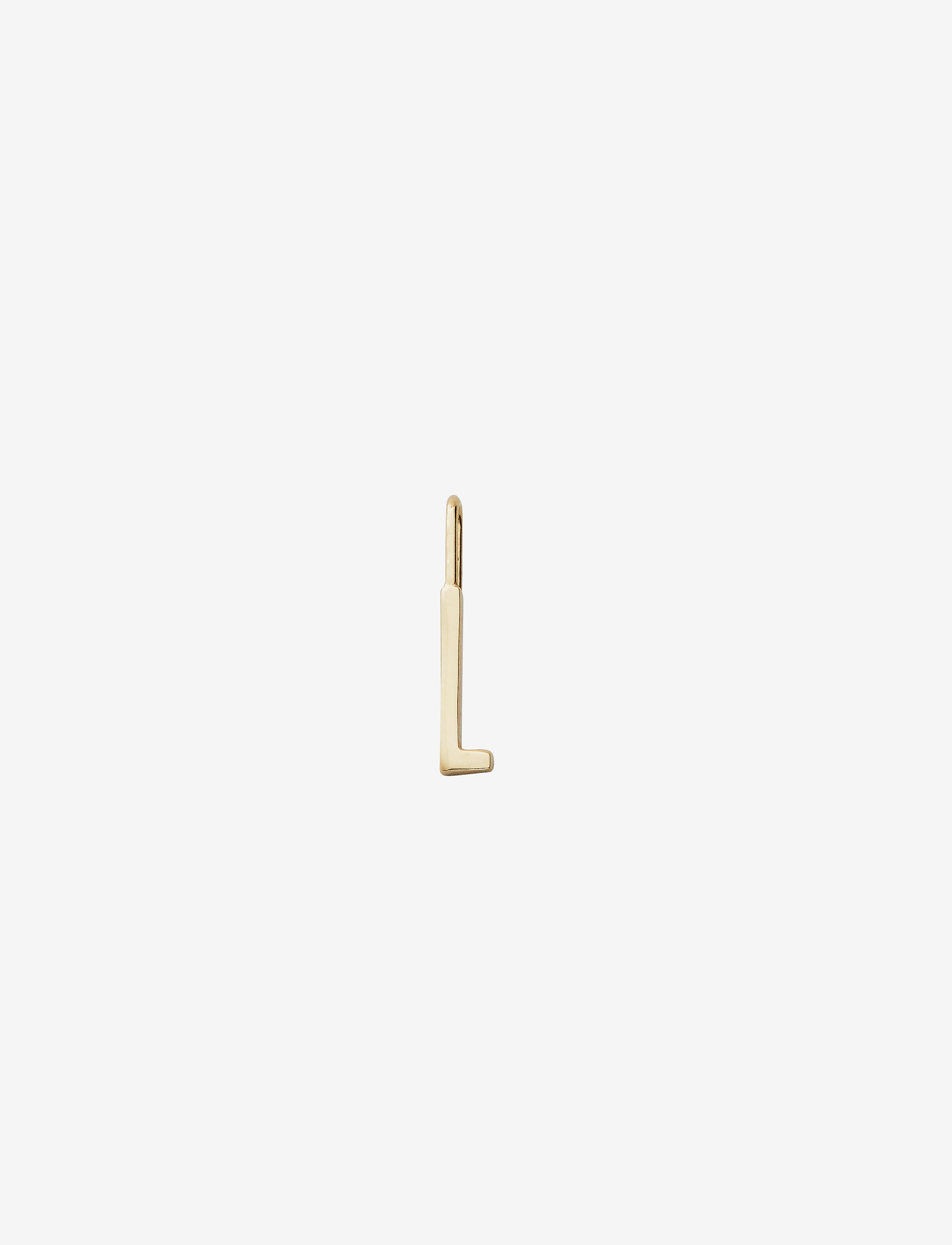 DESIGN LETTERS Letter For Initial Kette A-Z (18K Gold-Plated) Gold - 10 MM - Damen