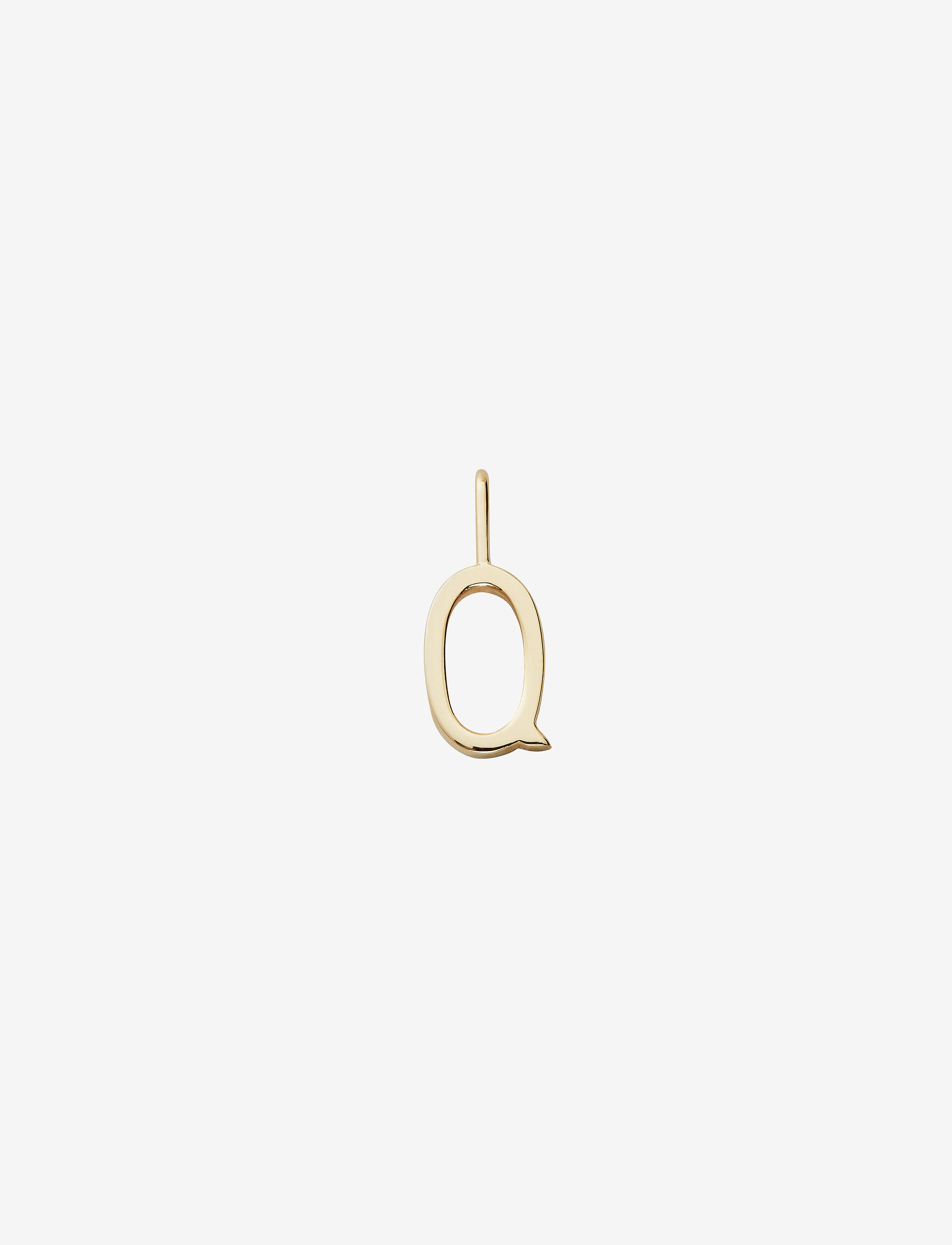 DESIGN LETTERS Letter For Initial Kette A-Z (18K Gold-Plated) Gold - 10 MM - Damen