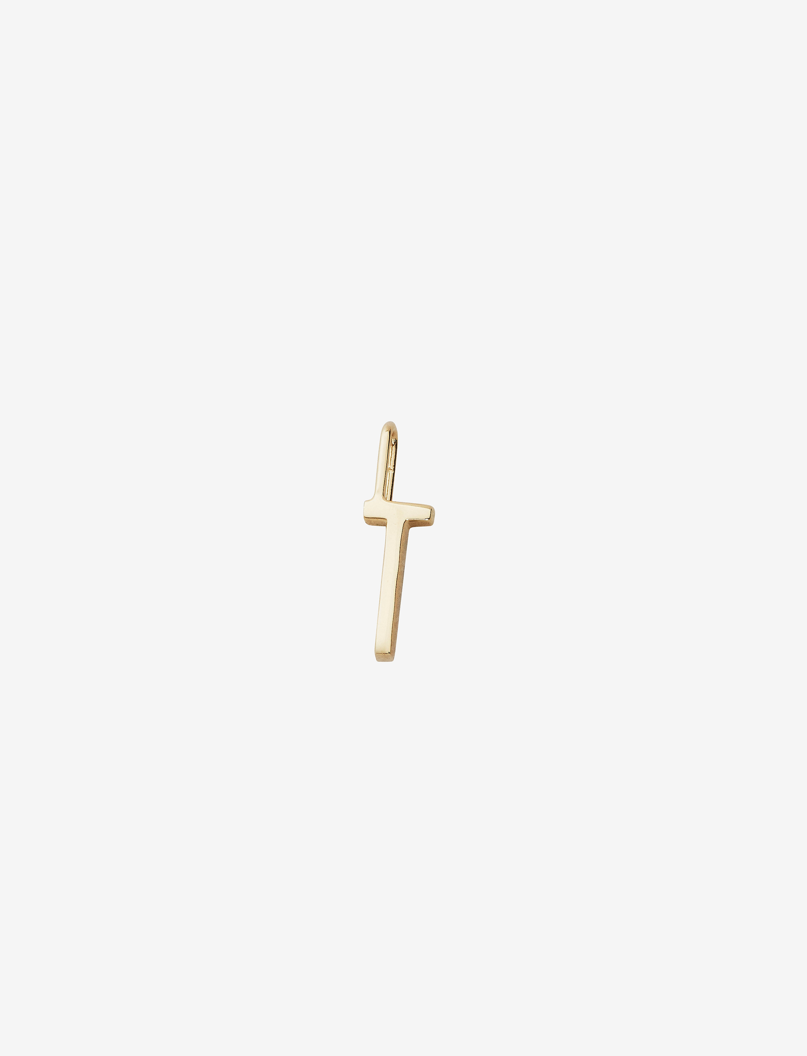 DESIGN LETTERS Letter For Initial Kette A-Z (18K Gold-Plated) Gold - 10 MM - Damen