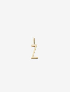 10mm 18k gold plated silver a-z, Design Letters