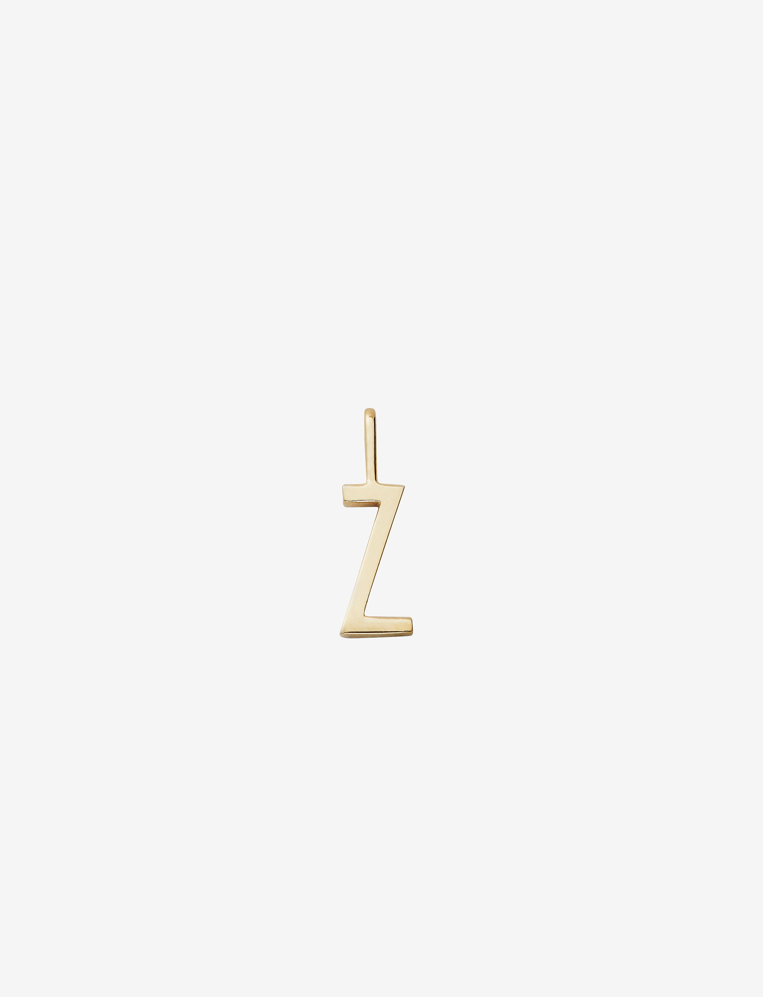 DESIGN LETTERS Letter For Initial Kette A-Z (18K Gold-Plated) Gold - 10 MM - Damen
