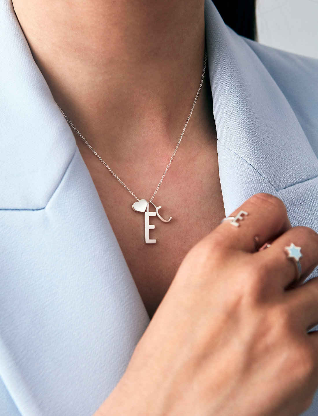 Design Letters 10mm 925 Sterling Silver A z Pendants Boozt