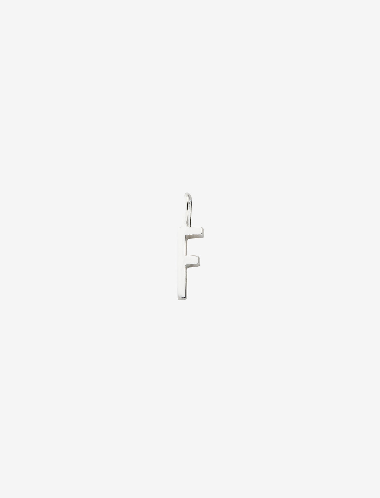 Design Letters - 10mm 925 sterling silver a-z - vedhæng - silver - 0