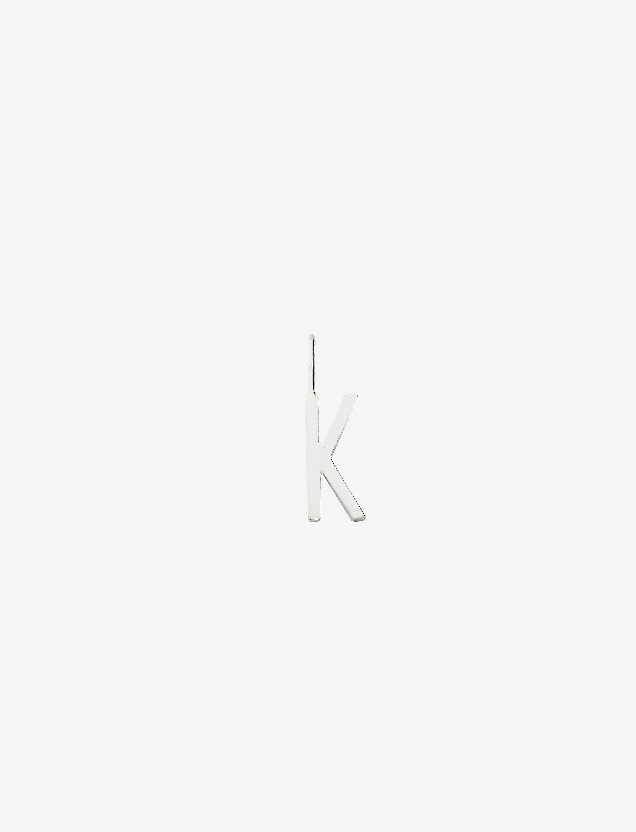 Design Letters 10Mm 925 Sterling Silver A-Z, 10 MM, Silver, Smykker > Vedhæng, Dame