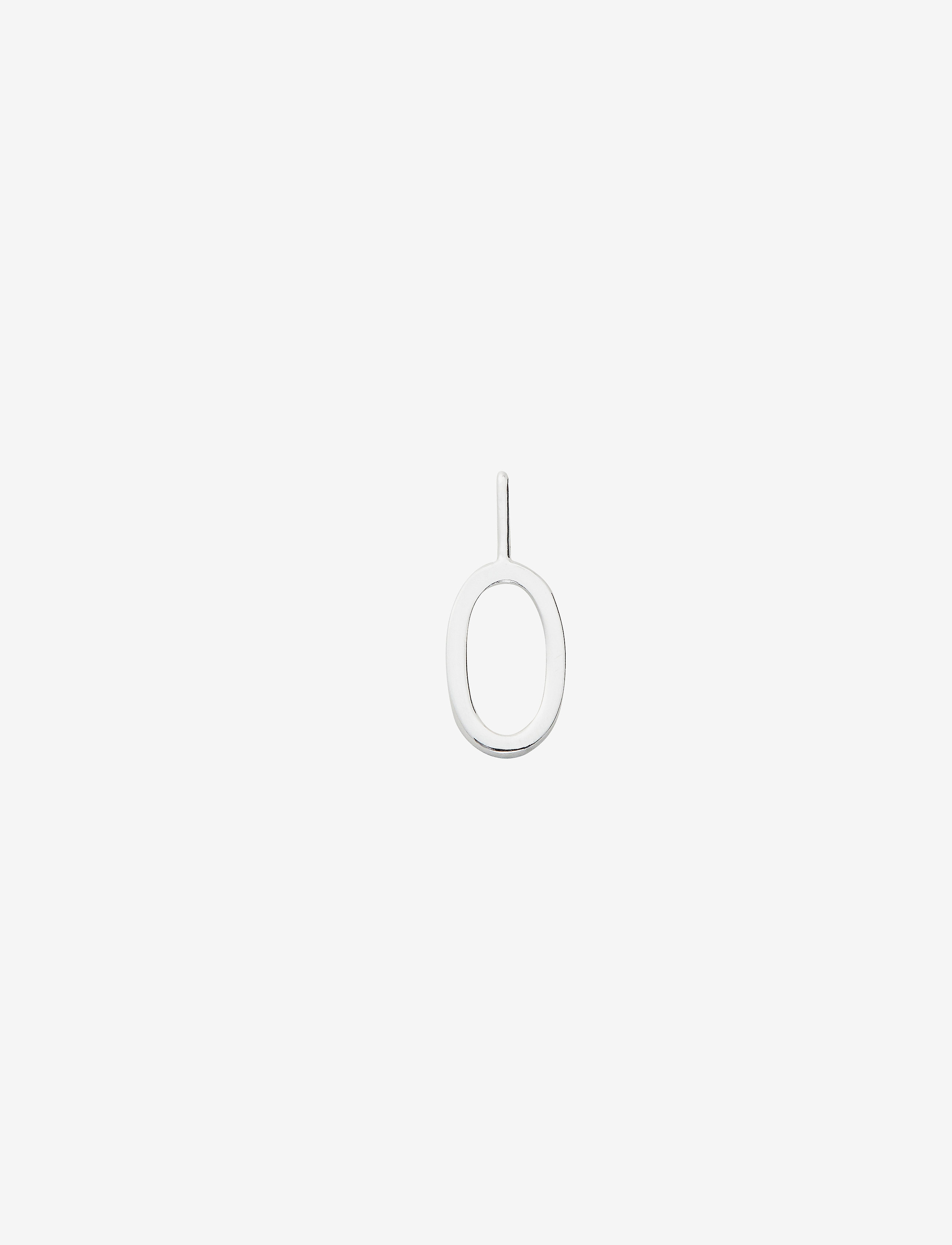 Design Letters 10Mm 925 Sterling Silver A-Z, 10 MM, Silver, Smykker > Vedhæng, Dame