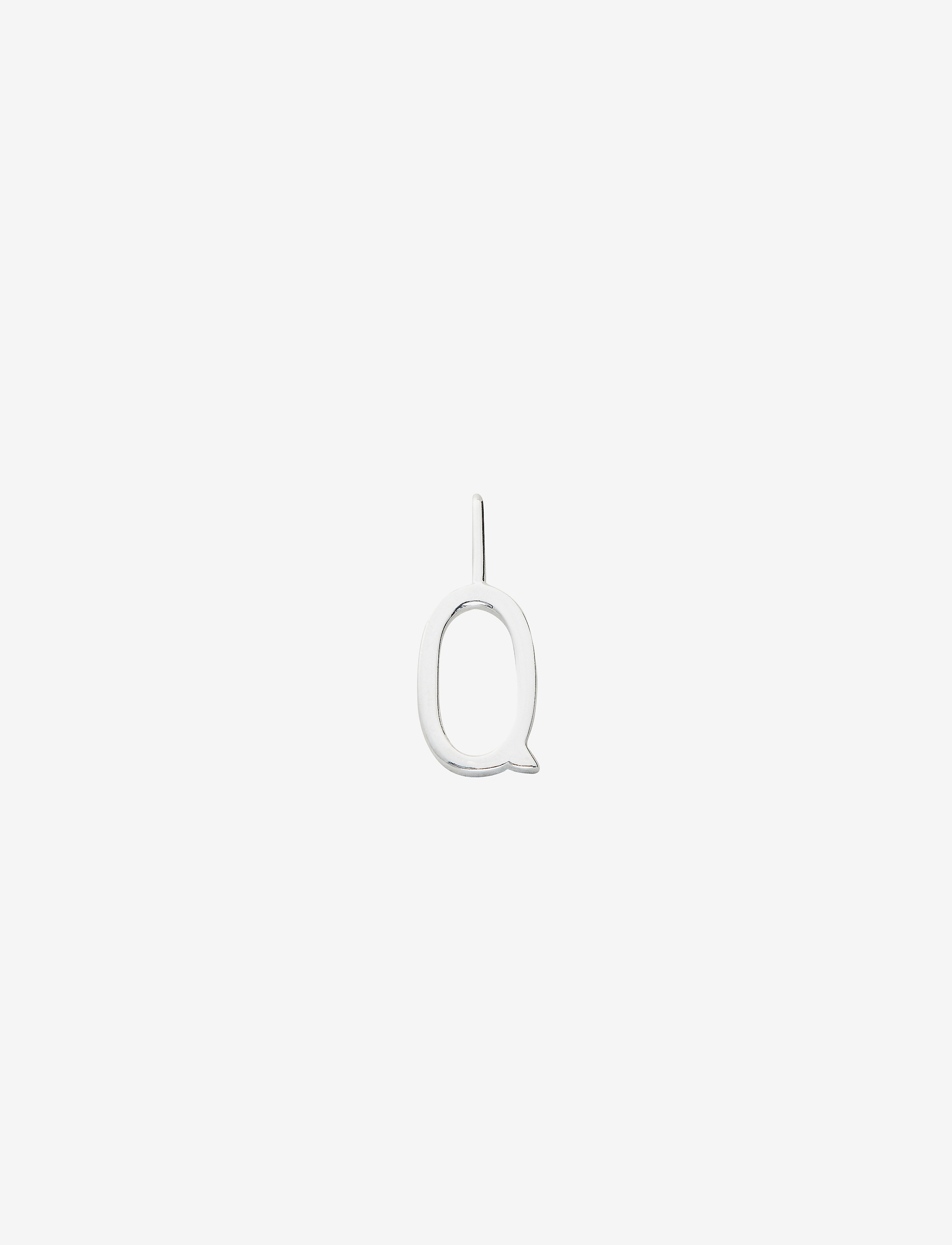 Design Letters 10Mm 925 Sterling Silver A-Z, 10 MM, Silver, Smykker > Vedhæng, Dame