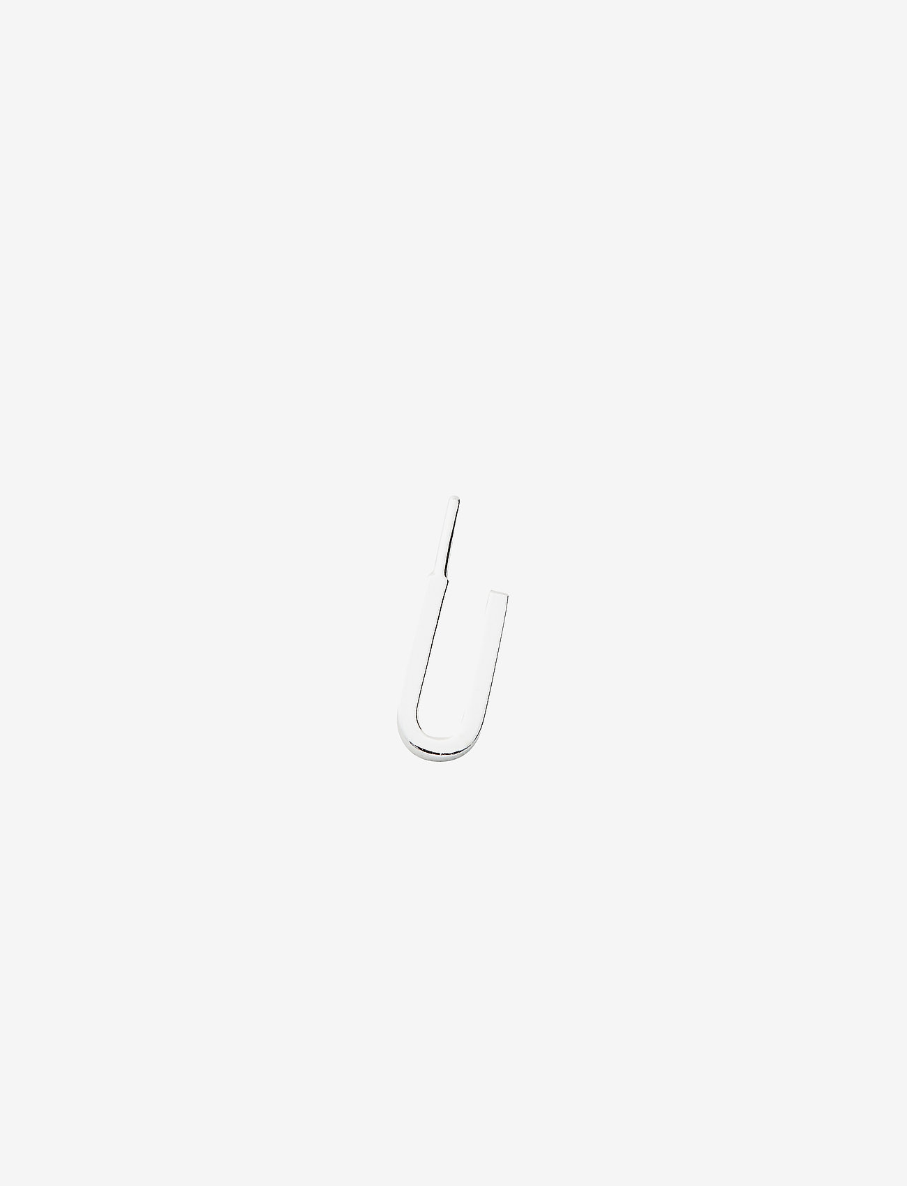 Design Letters - 10mm 925 sterling silver a-z - vedhæng - silver - 0