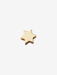 star 18k gold plated silver, Design Letters