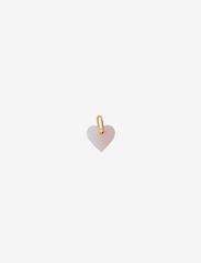 STONE HEART, GOLD - PINK