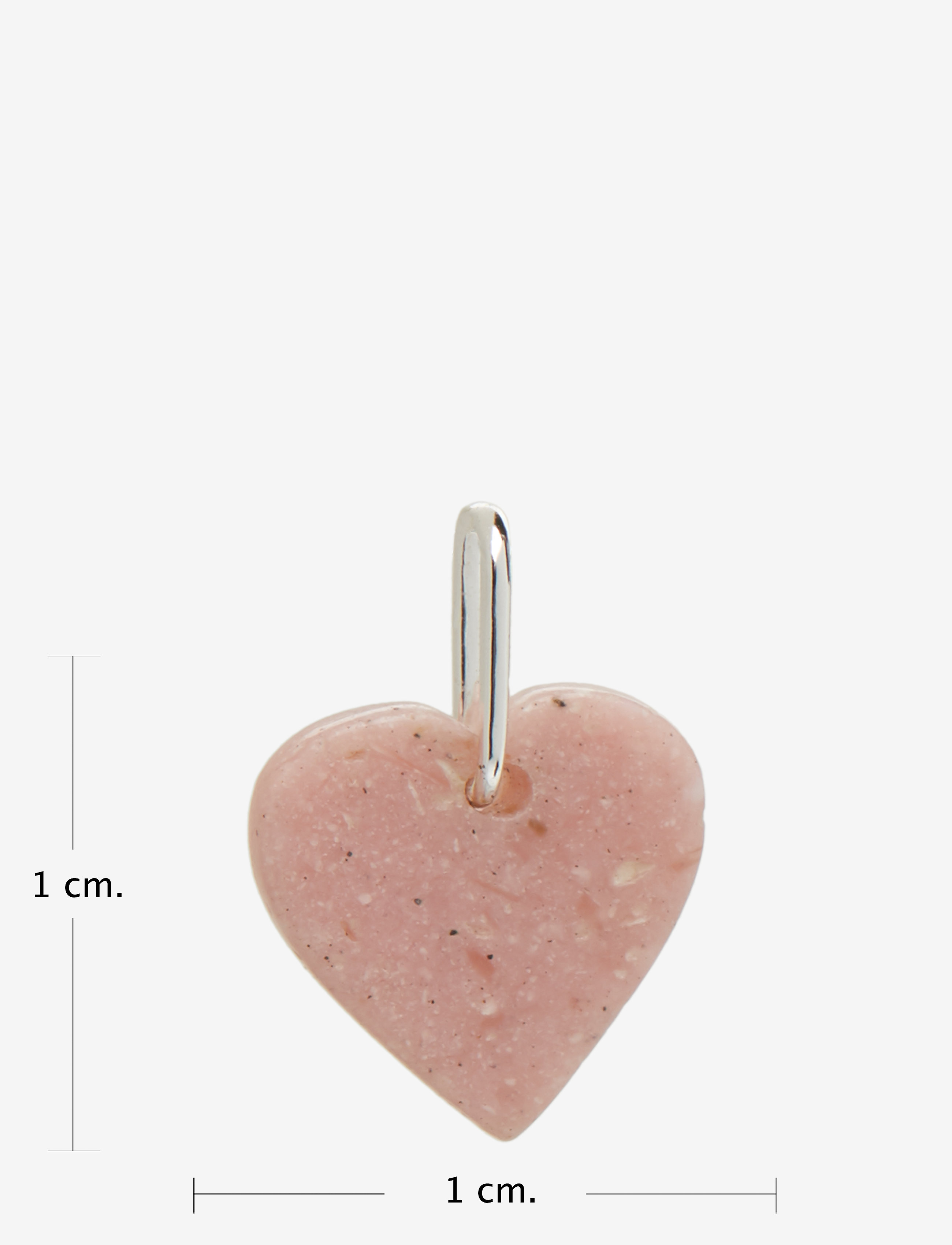 Design Letters - STONE HEART, SILVER - juhlamuotia outlet-hintaan - pink - 1