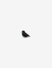 Enamel Bird Charm - BLACK