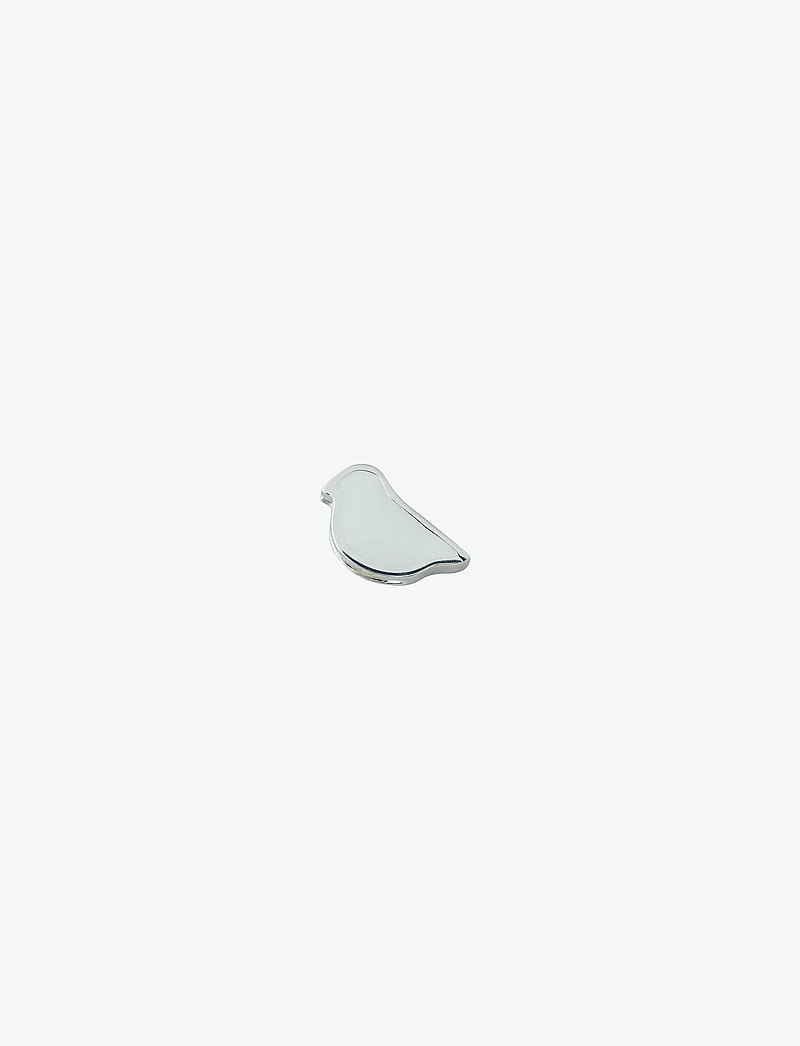 Design Letters - Enamel Bird Charm - pendants - white - 1