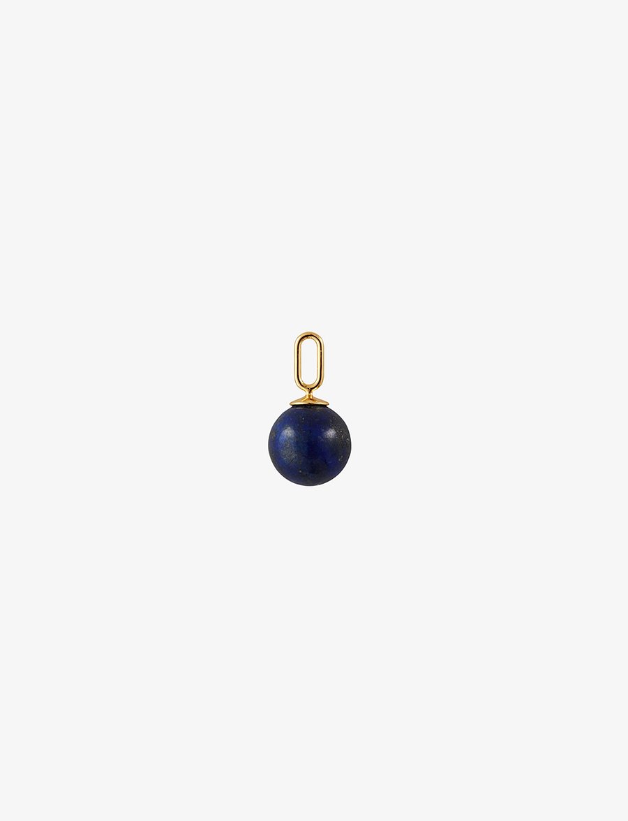 Design Letters - Stone Drop Charm - hängen & berlocker - gold - 1