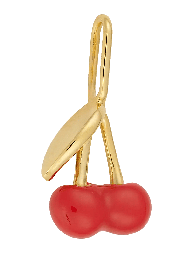 Design Letters - Darling charm enamel collection, gold plated - kædearmbånd - deep sea coral - 1