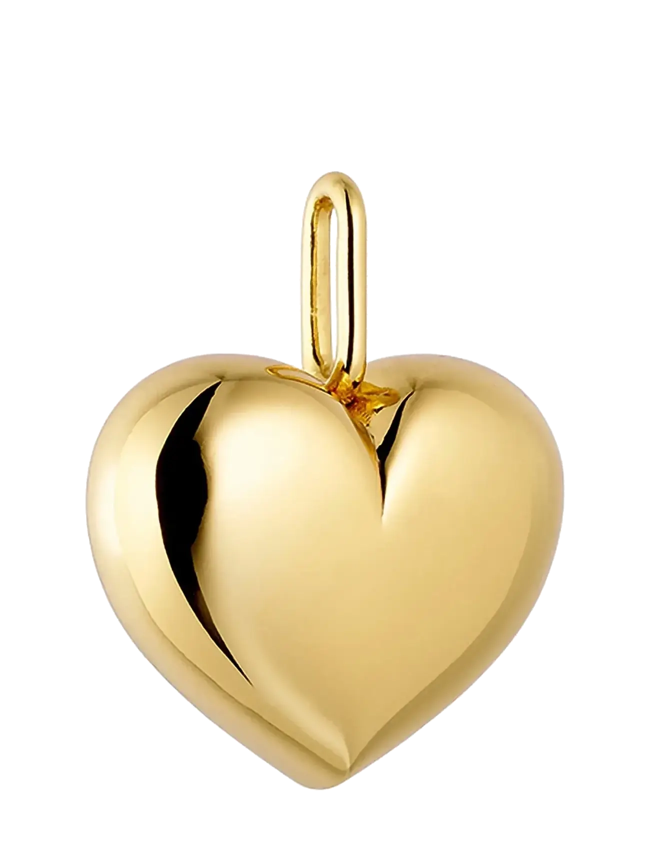 Design Letters Mega Little Big Love charm, gold plated - Essentials - GOLD / gold