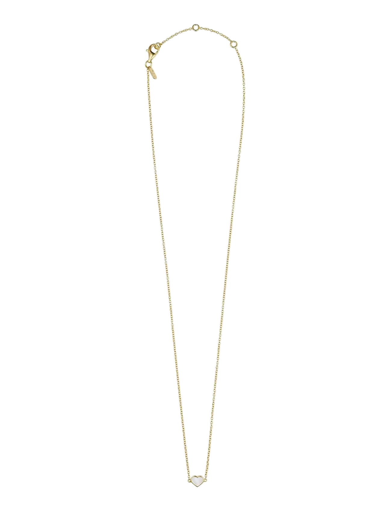 Design Letters Pearl Little Big Love necklace, gold plated - Essentials - GOLD / gold