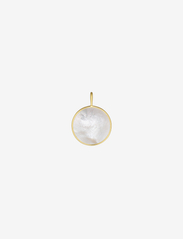 Design Letters - Amulet Pearl Charm 17mm - ballīšu apģērbs par outlet cenām - pearl - 0