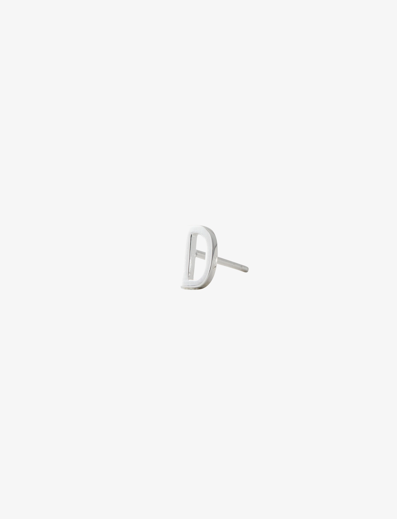 Design Letters Earring Studs Archetypes, A-Z, One Size, Earrings, Silber - Studs, Frauen