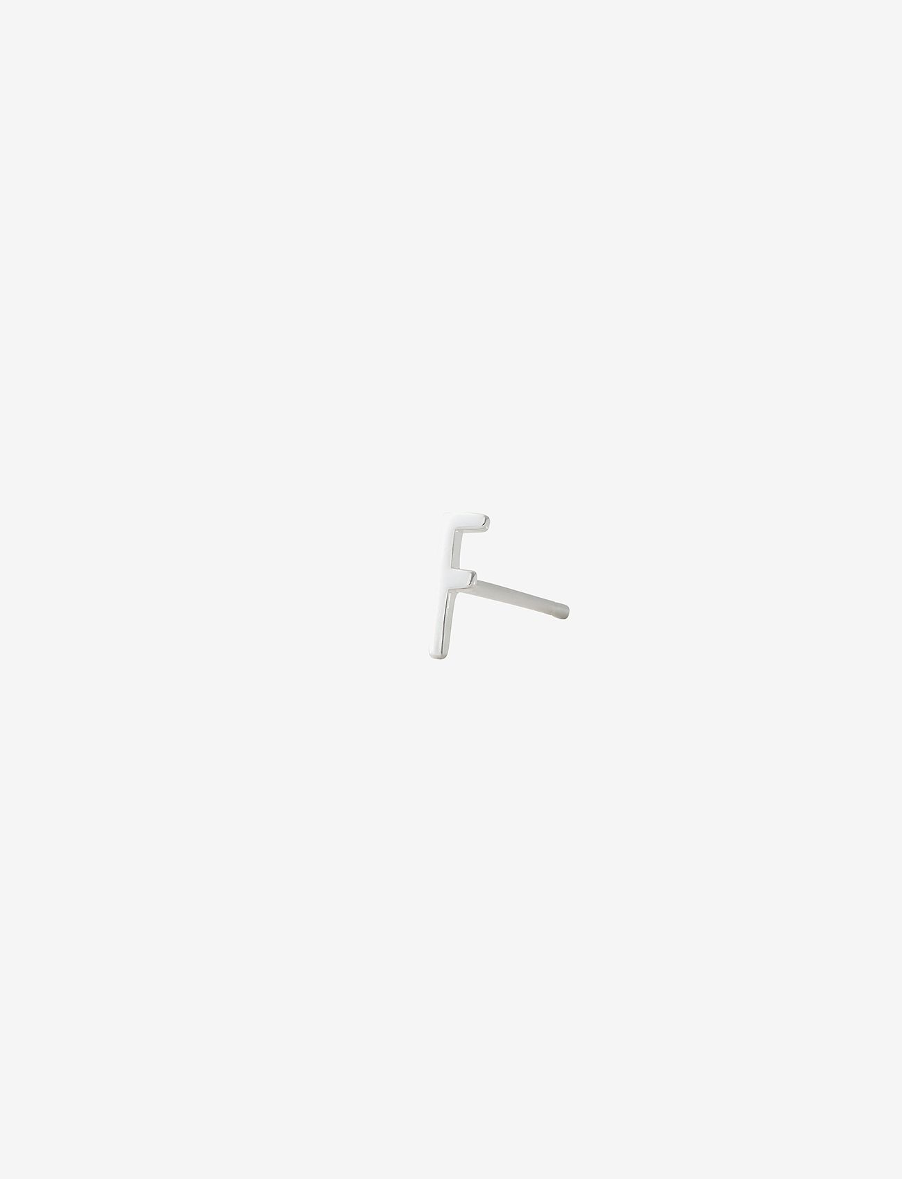 Design Letters - EARRING STUDS ARCHETYPES, A-Z - enkelte øreringe - silver - 0