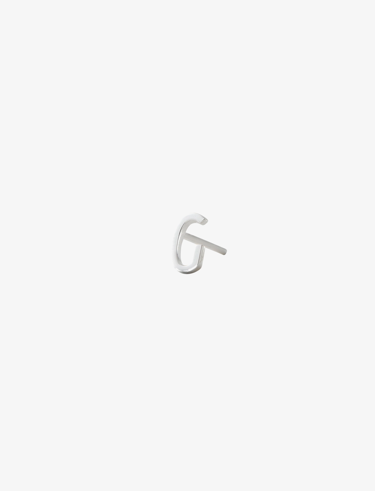 DESIGN LETTERS Ohrring Studs Archetypes, A-Z Silber - One Size - Damen