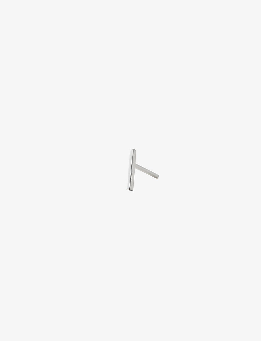 Design Letters - EARRING STUDS ARCHETYPES, A-Z - einzelner ohrring - silver - 1