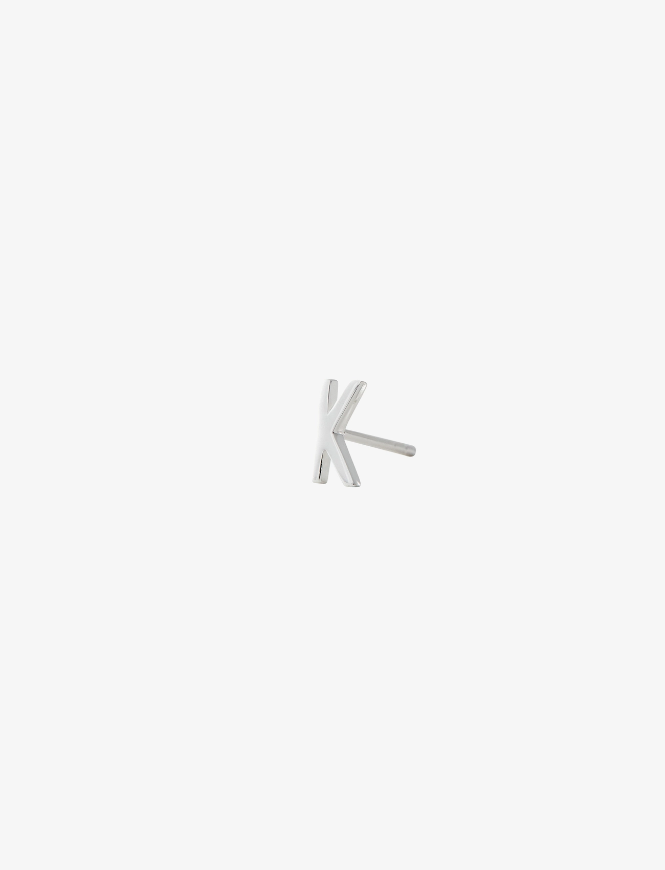 Design Letters Earring Studs Archetypes, A-Z, One Size, Earrings, Silber - Studs, Frauen