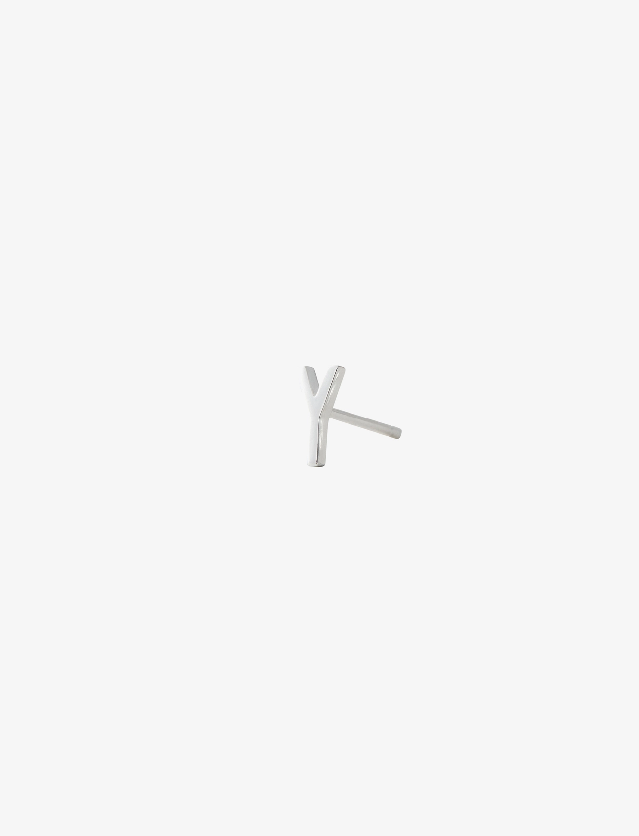DESIGN LETTERS Ohrring Studs Archetypes, A-Z Silber - One Size - Damen