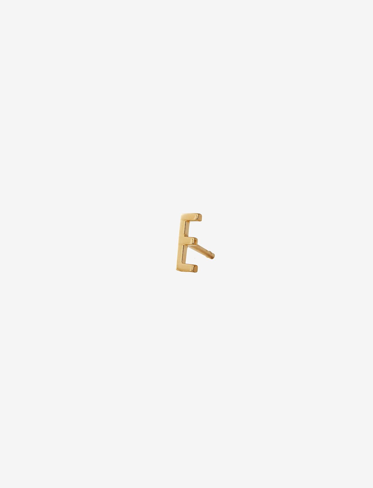 Design Letters - EARRING STUDS ARCHETYPES, GOLD, A-Z - nagliņauskari - gold - 0