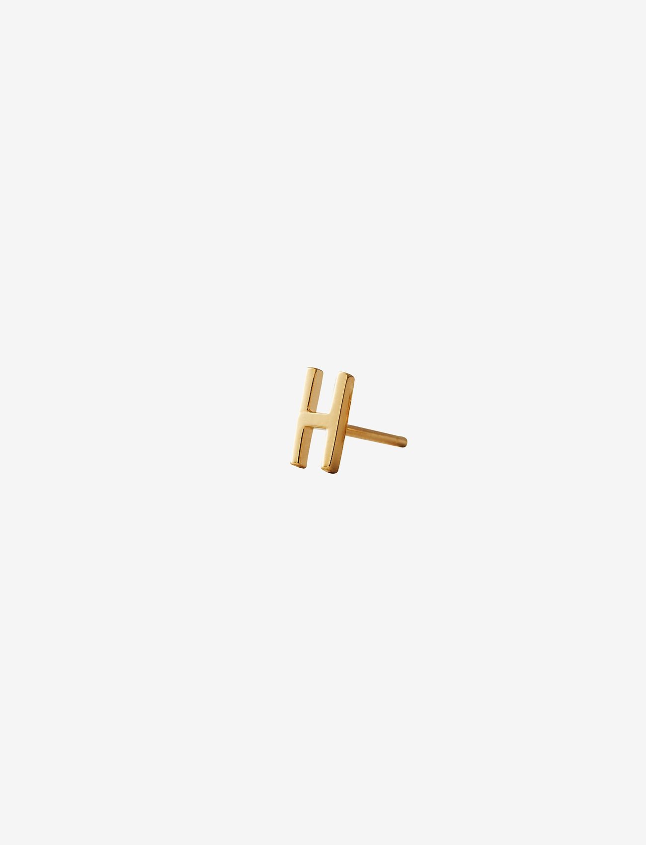 Design Letters - EARRING STUDS ARCHETYPES, A-Z - ohrstecker - gold - 0