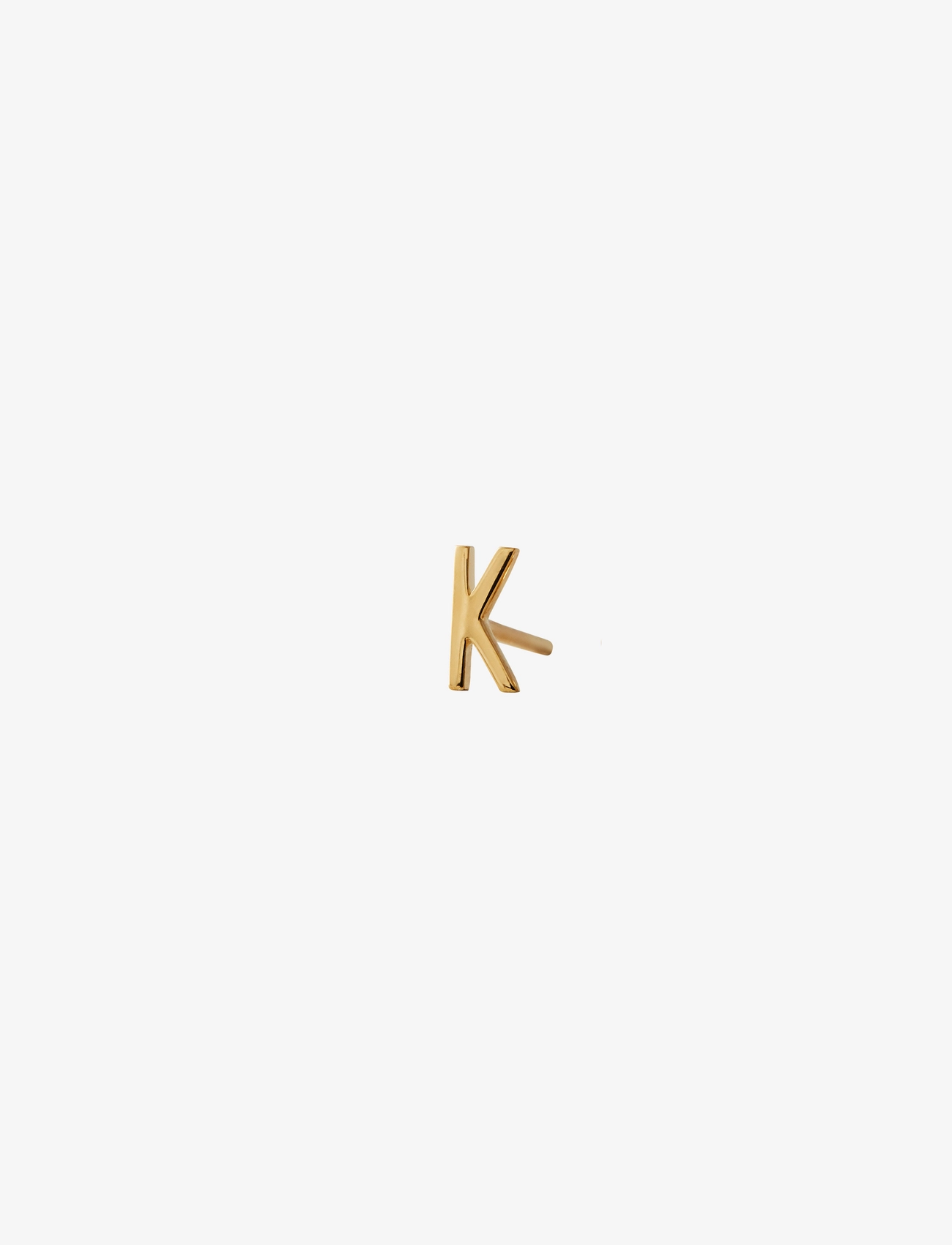 DESIGN LETTERS Ohrring Studs Archetypes, A-Z Gold - One Size - Damen