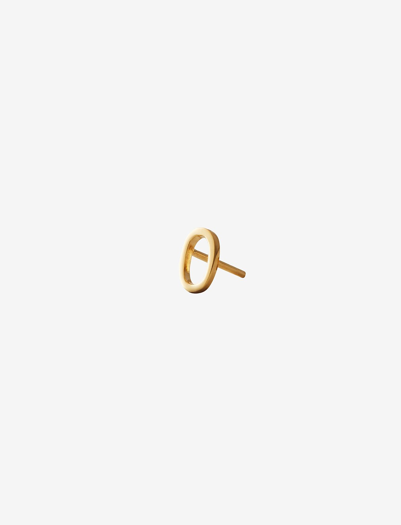 Design Letters - EARRING STUDS ARCHETYPES, A-Z - enkelte øreringe - gold - 1