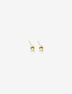 Duo Pearl Stud - Goldplated (set of 2), Design Letters