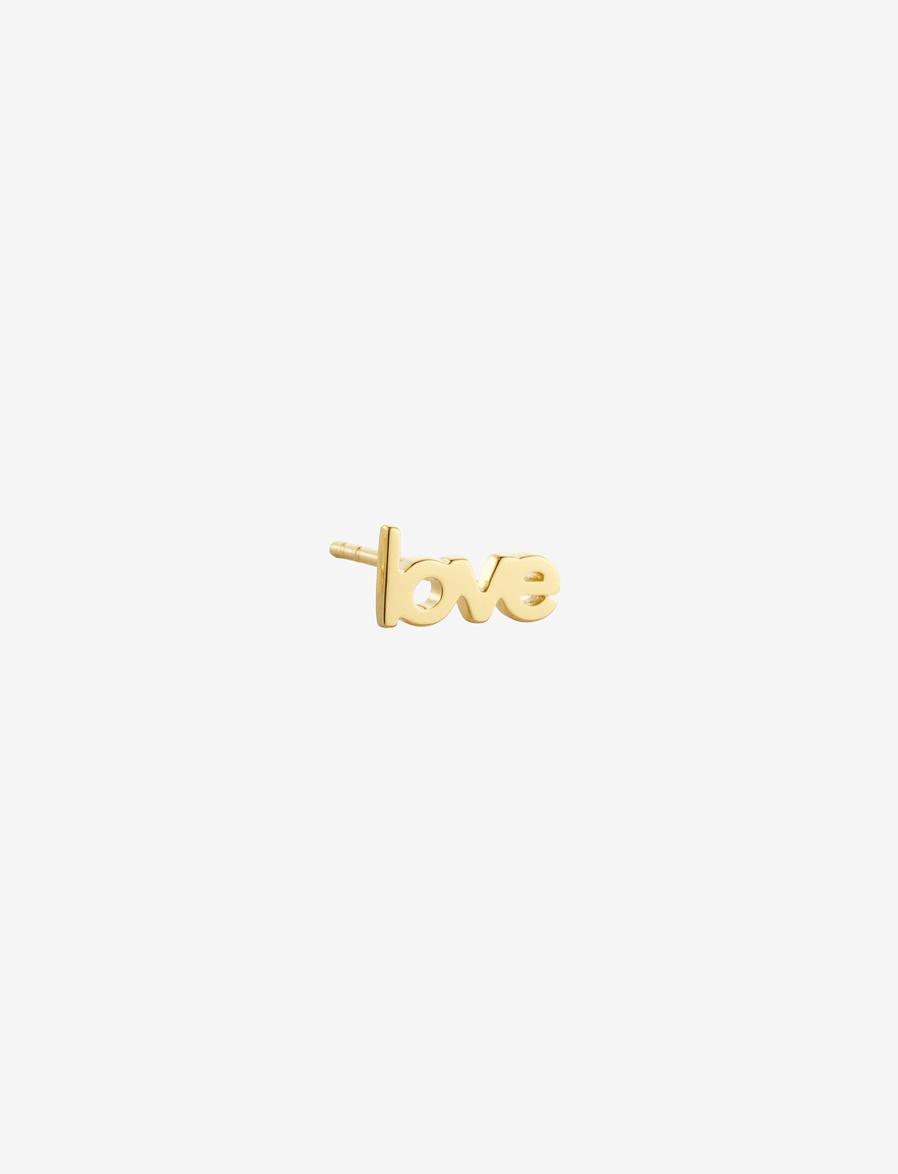 Design Letters - Vocabulary Stud - Goldplated (1 pcs) - geschenke unter 30€ - gold - 0