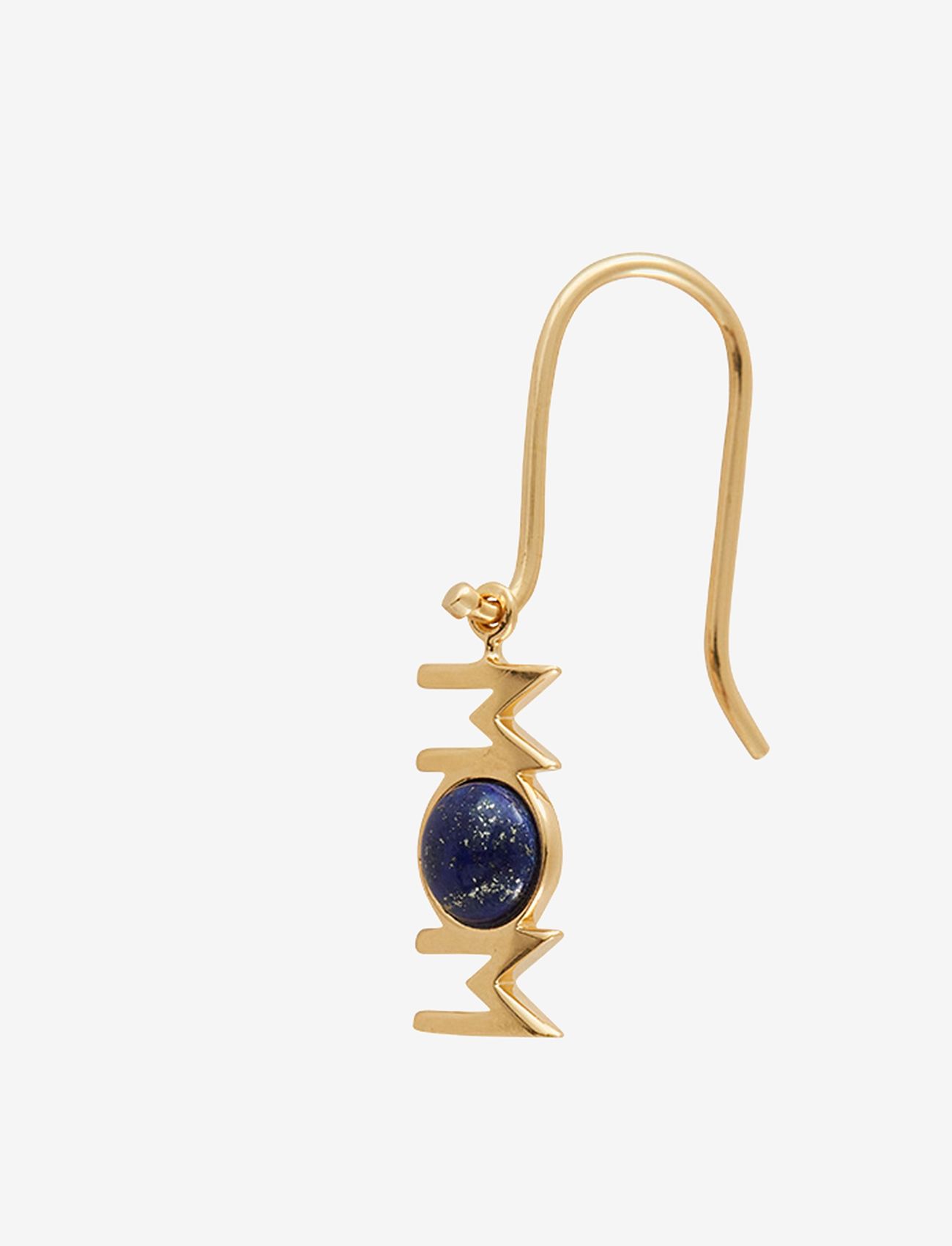 Design Letters - Great Mom Ear hanger (1 pcs) - Øreringe med vedhæng - gold - 1
