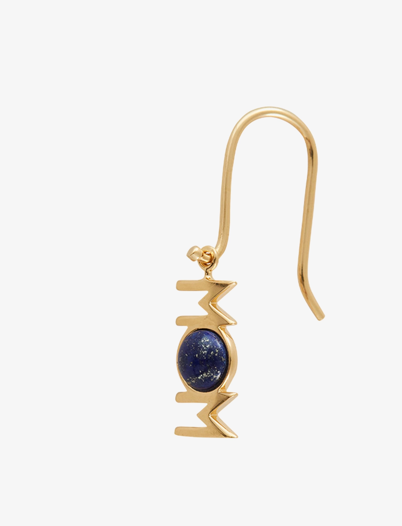 Design Letters Great Mom Ear hanger (1 pcs) - Ohrhänger - GOLD / multi