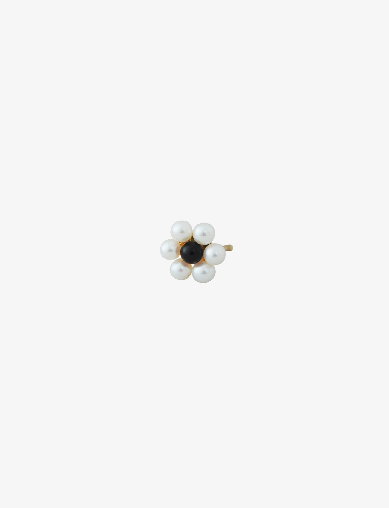 DESIGN LETTERS My Flower Ohrring Stud 7Mm W. Freshwater Pearls 1Pcs Gold - 7 MM - Damen