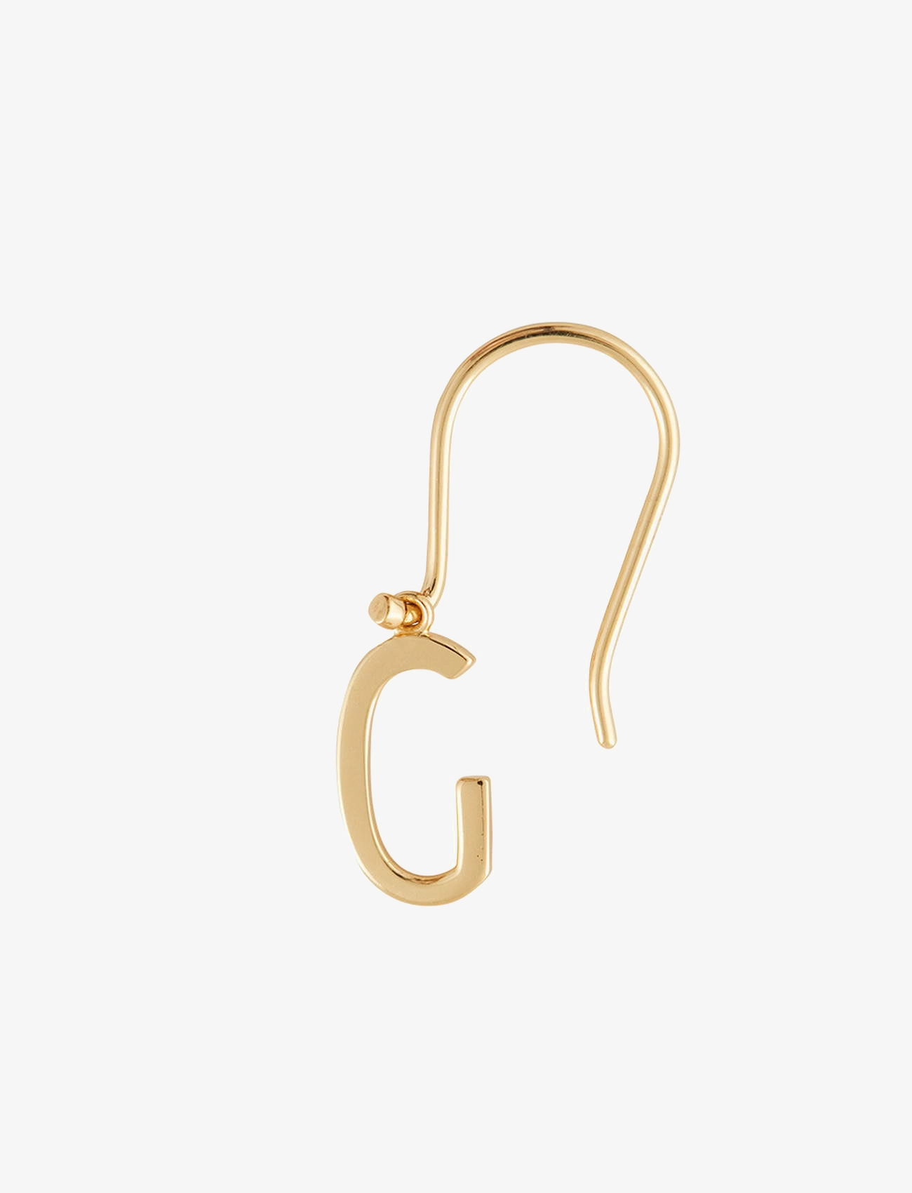 DESIGN LETTERS Initial Ear Hanger (A-Z) Gold - One Size 2 - Damen