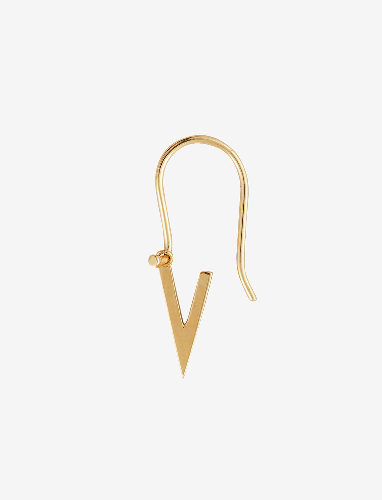 Design Letters - Initial Ear Hanger (A-Z) - odzież imprezowa w cenach outletowych - gold - 0