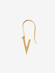 Design Letters - Initial Ear Hanger (A-Z) - ballīšu apģērbs par outlet cenām - gold - 0
