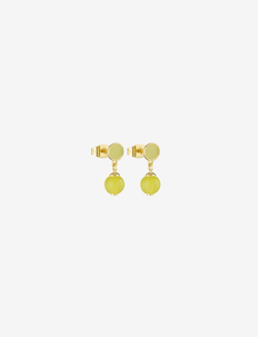 Ball Beads Earhangers (Set of 2pcs), Design Letters