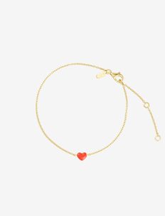 Little Big Love Bracelet - Goldplated, Design Letters