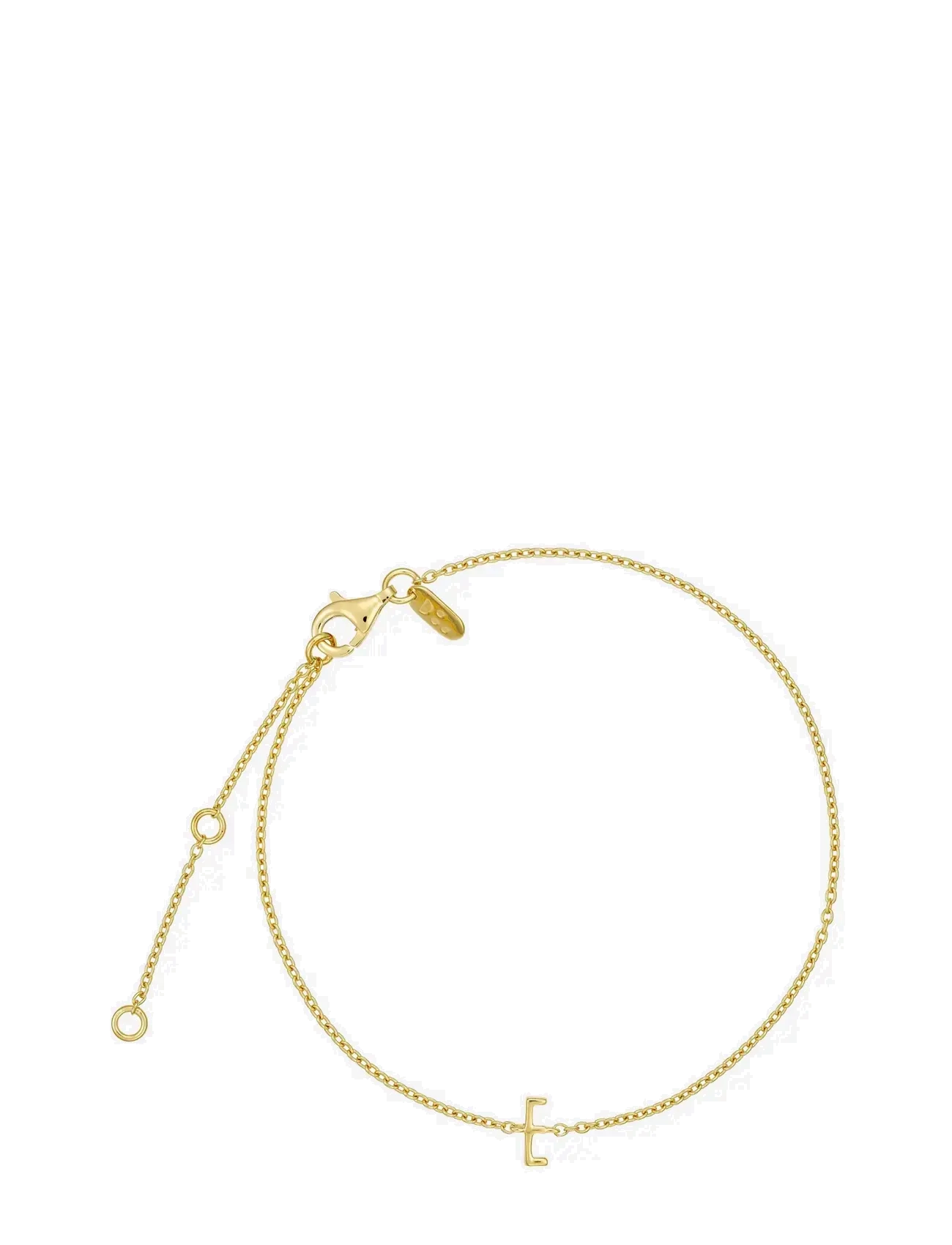 DESIGN LETTERS Archetype Armband - A-Z Gold Plated Gold - One Size - Damen