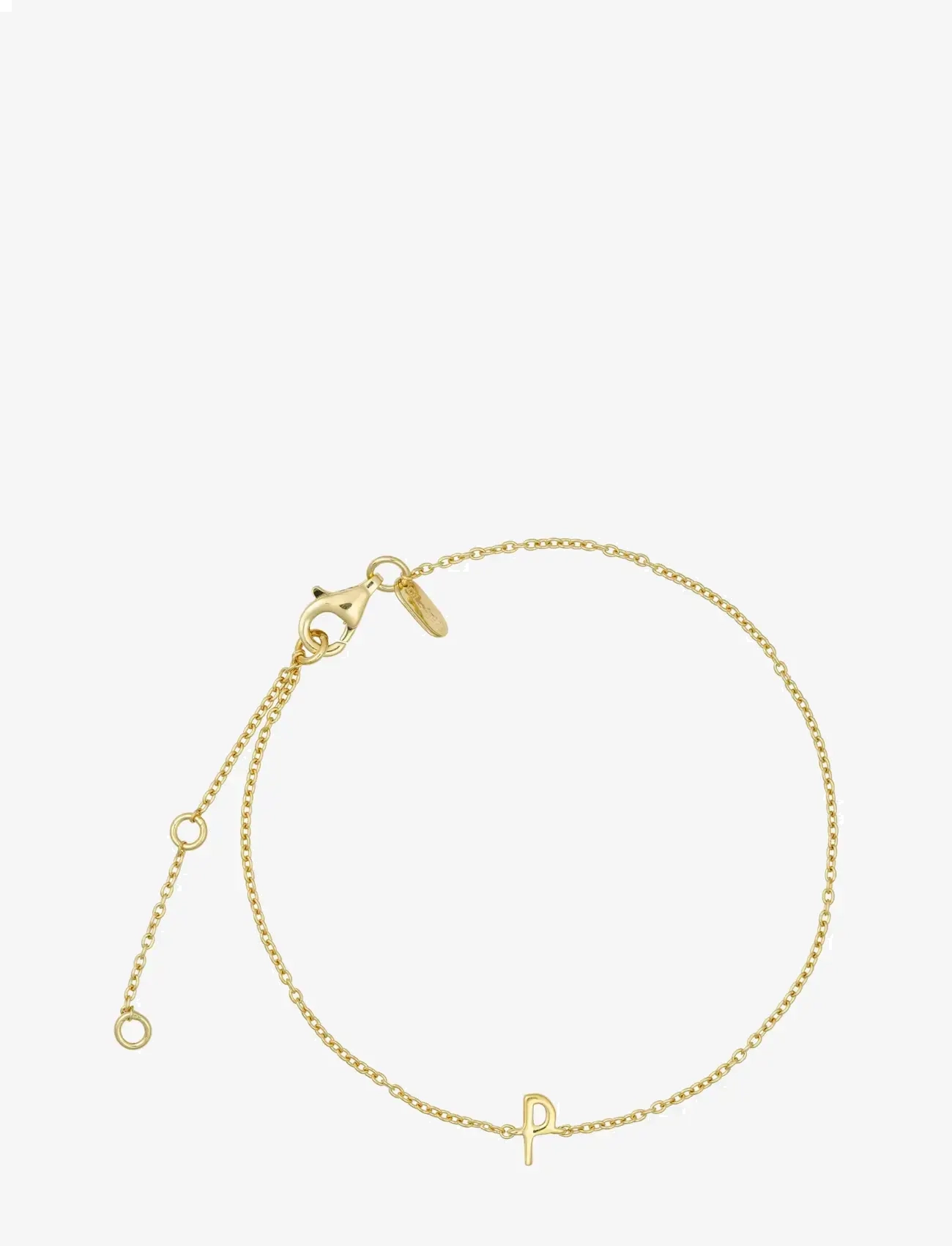 DESIGN LETTERS Archetype Armband - A-Z Gold Plated Gold - One Size - Damen