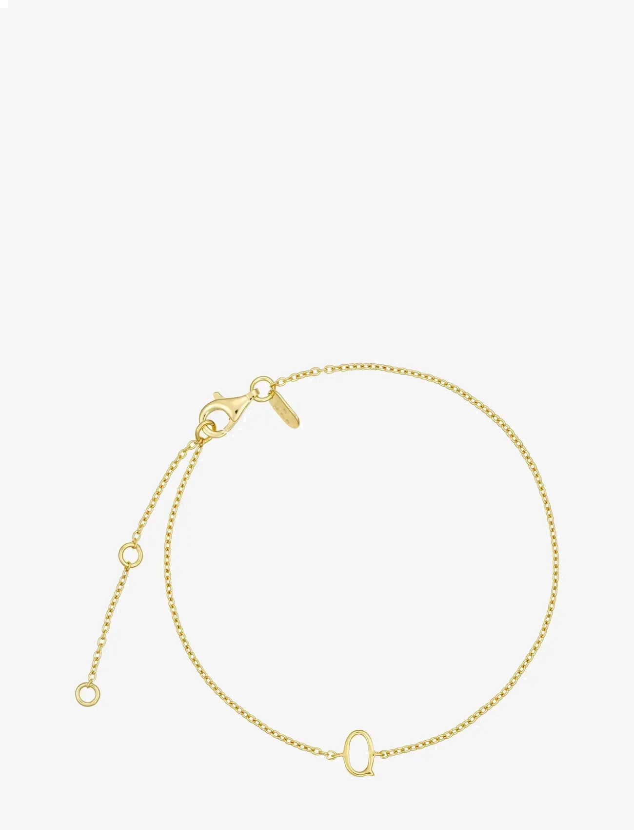 DESIGN LETTERS Archetype Armband - A-Z Gold Plated Gold - L:21CM - Damen