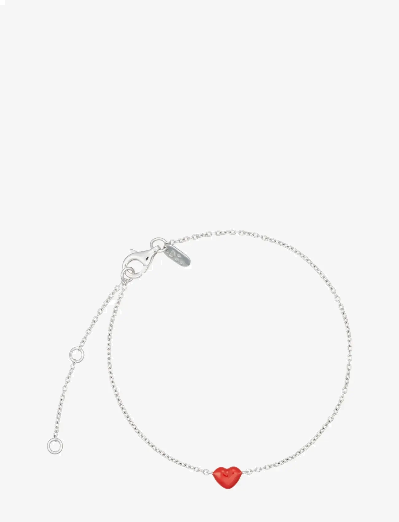Design Letters Little Big Love Bracelet - Silver - Armbänder - DEEP SEA CORAL / silver