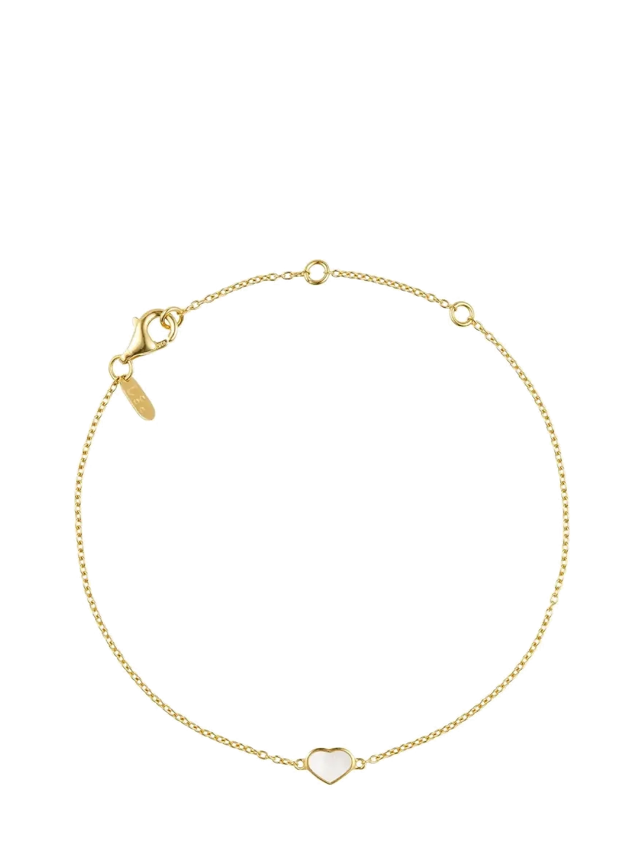Design Letters Pearl Little Big Love bracelet, gold plated - Essentials - GOLD / gold