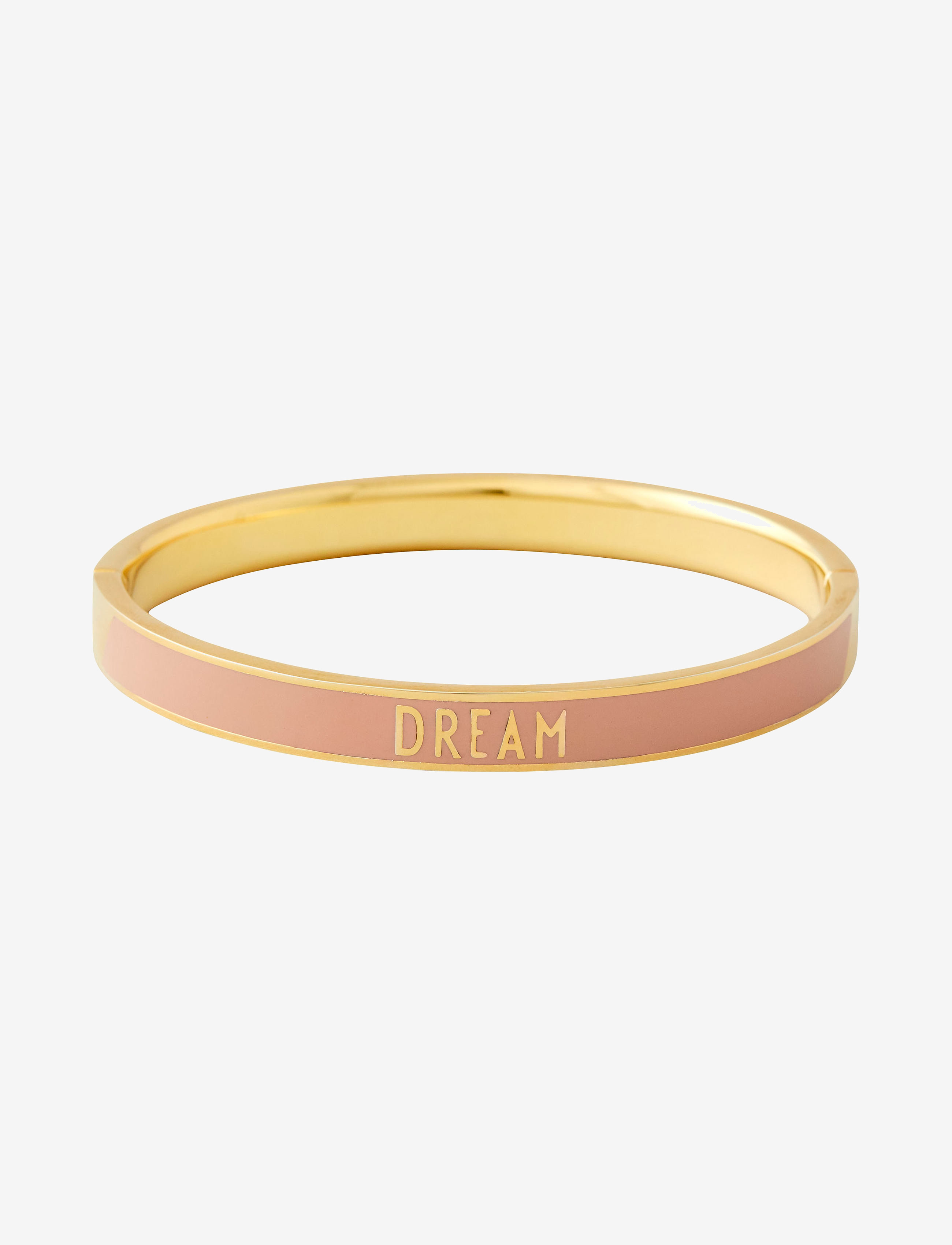 Design Letters Word Candy Bangle - Aksessuaarid - BEIGEDREAM / pink/rose
